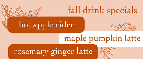 Autumn Drink Specials