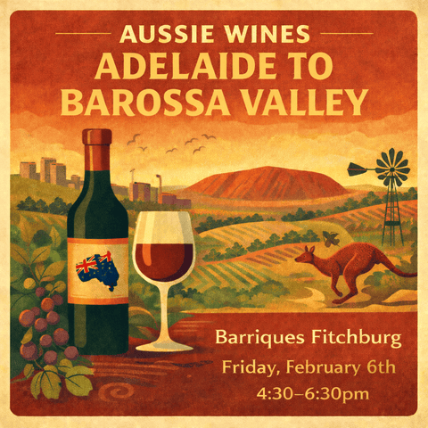 Aussie Wines, Adelaide to Barossa Valley β 2/6/26