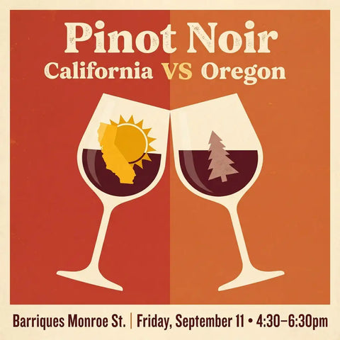 Pinot Noir California VS Oregon - 9/11/26
