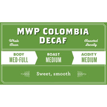 Load image into Gallery viewer, Decaf Colombia Mountain Water Process