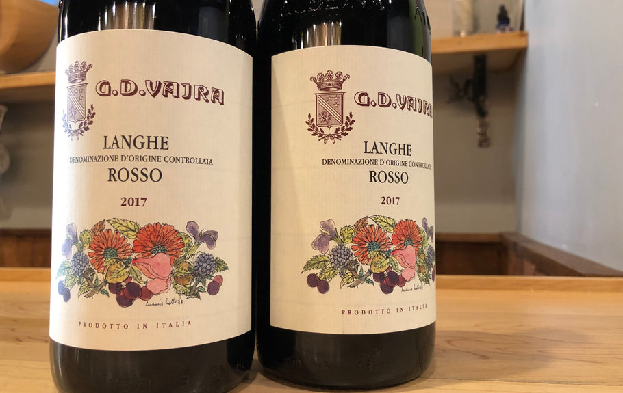 Weekly Wine Deal: 2017 G.D. Vajra Langhe Rosso