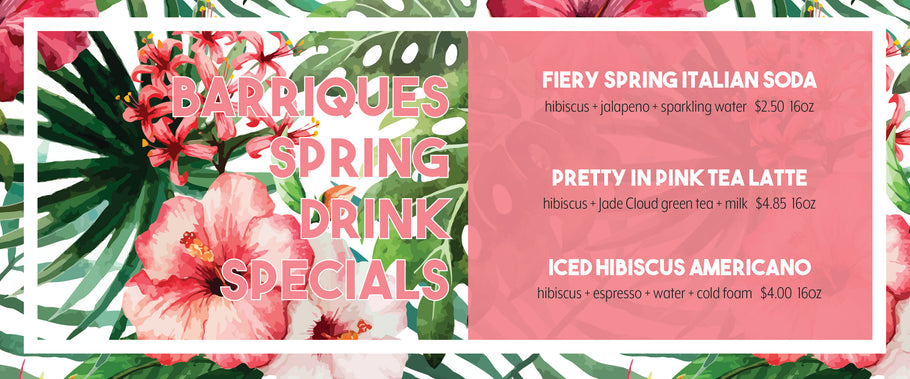 Spring Drinks in Full Bloom!