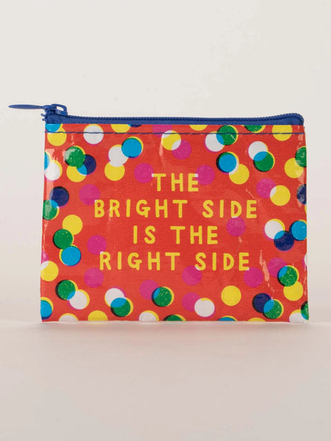 Blue Q Bright Side coin purse