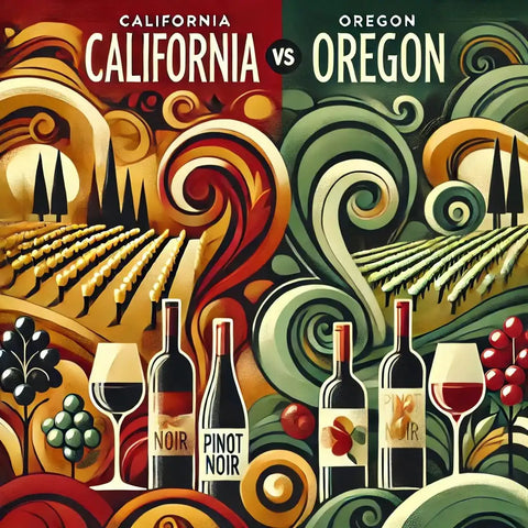 California VS Oregon Pinot Noir - 4/11/25