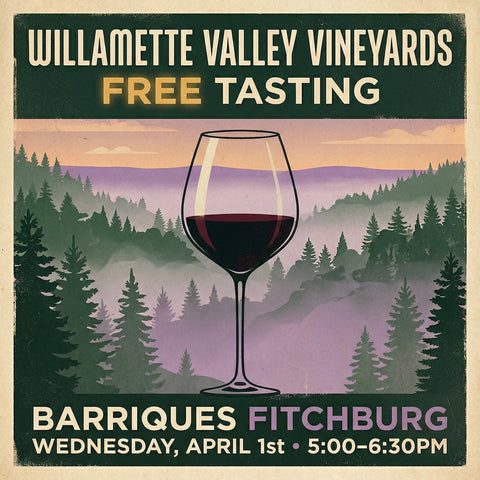 Willamette Valley Vineyards Free Tasting - 4/1/26
