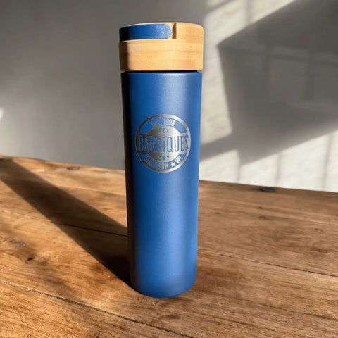 Barriques NAVY BLUE Traveler Bottle 20 oz