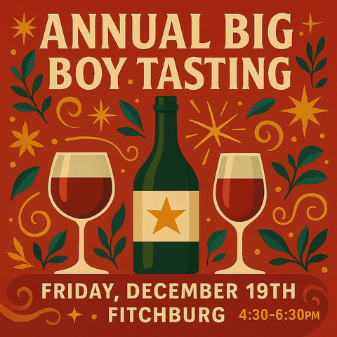 Annual BIG BOY Tasting – 12/19/25