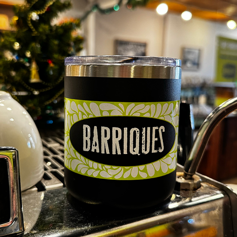 Barriques Black Camper Mug