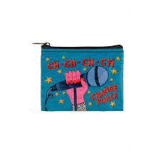 Blue Q Ch-Ch Change Coin purse