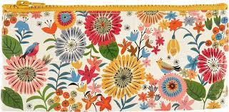 Blue Q Flower Field Pencil Case