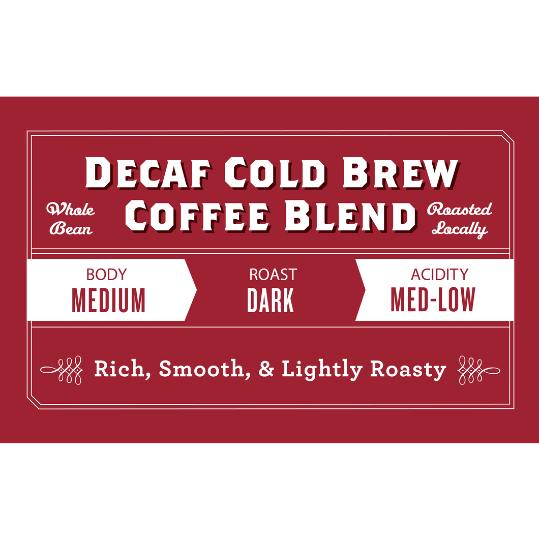 Decaf Cold Brew Coffee Blend