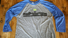 Load image into Gallery viewer, Barriques Cityscape Baseball Tee