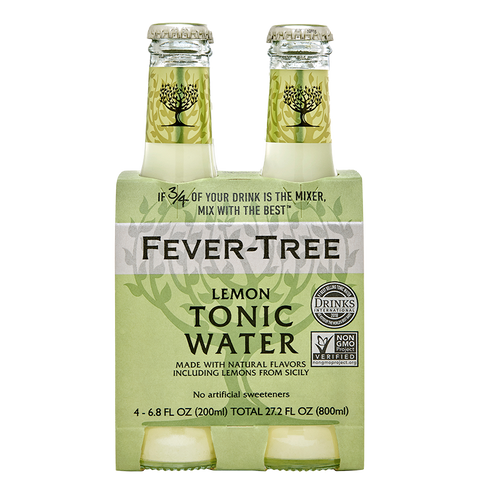 Fever-Tree Bitter Lemon Tonic - 4pk