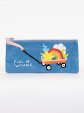 Load image into Gallery viewer, Blue Q Pencil Case