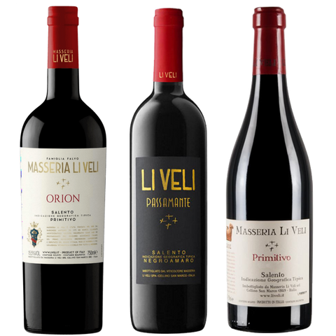 Zoom Masseria Li Veli Italian Wine Tasting Pack