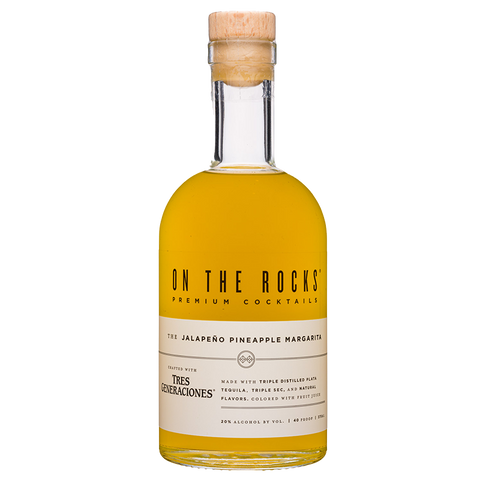 On the Rocks Jalapeno Pineapple Margarita - 375ml