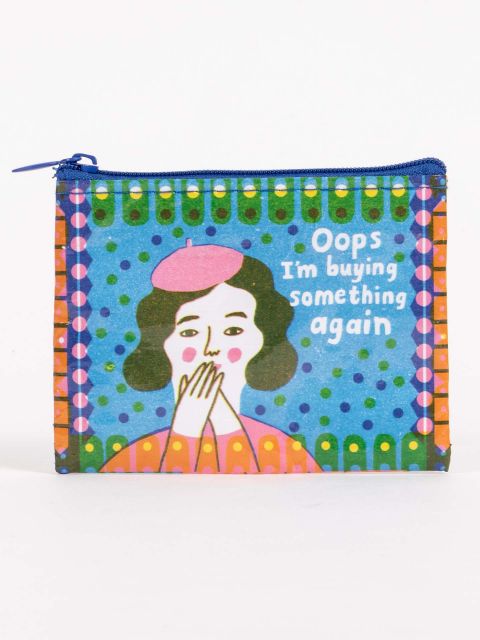 Blue Q Coin Purse