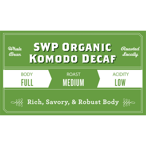 Komodo Organic Swiss Water Process Decaf