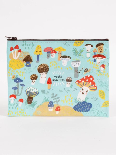 Blue Q Zipper Pouch