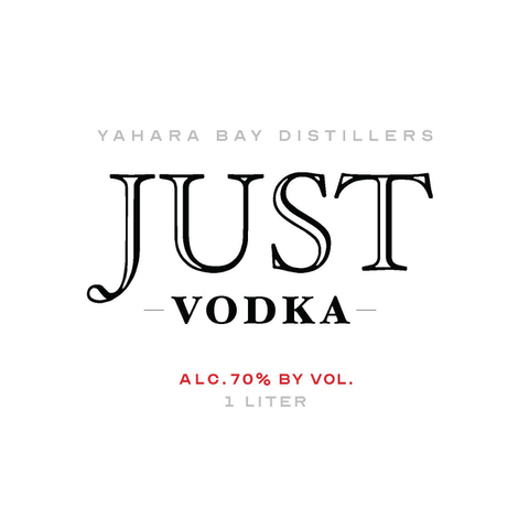 Yahara Bay Just Vodka