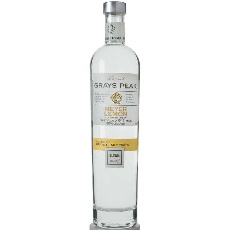 Grays Peak Meyer Lemon vodka