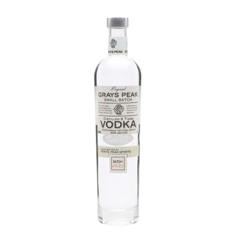 Grays Peak Vodka