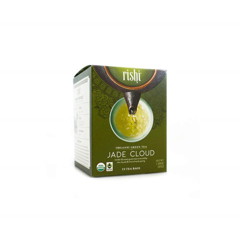 Rishi Tea Organic Jade Cloud 15ct Sachets 2 Pack