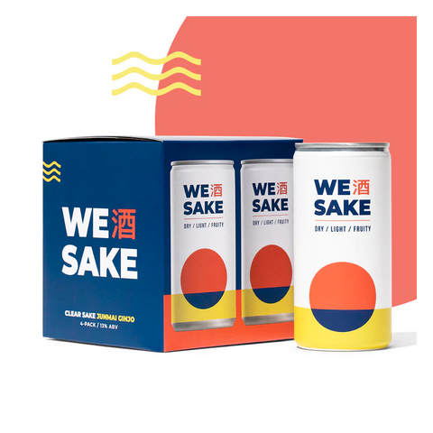 WE Sake 4pk Junmai Ginjo